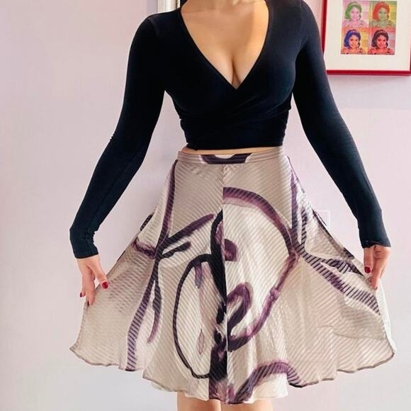Max Mara  Silk Skirt - Picture 1 of 7